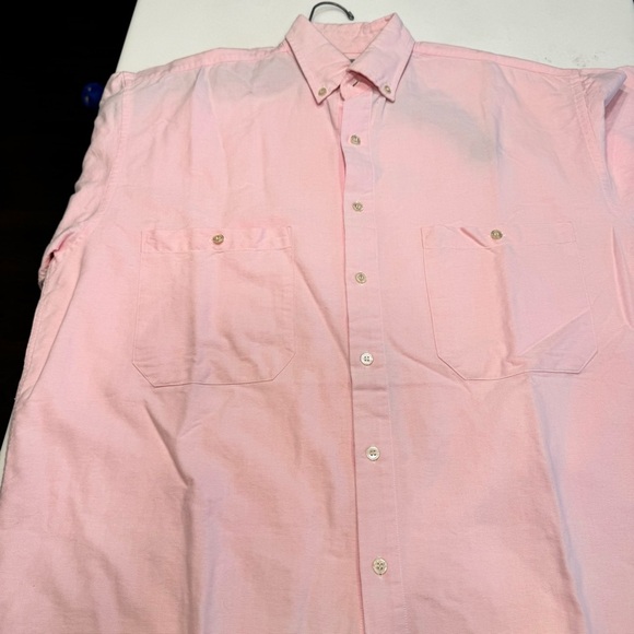 Paul Smith Men’s Button Down Shirt Pink Short Sleeve Size Medium - Picture 8 of 11